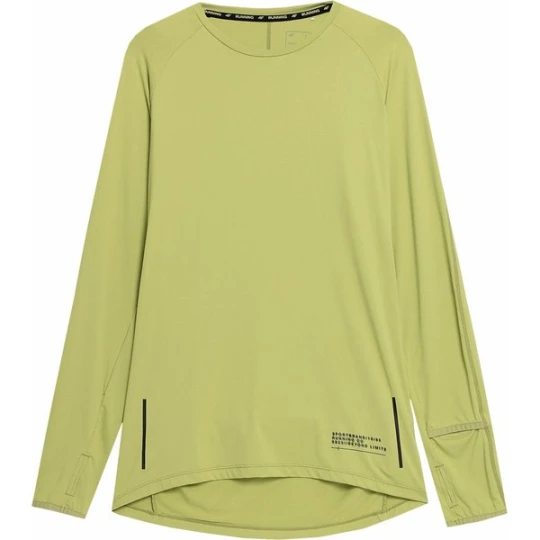 Zdjęcie produktu Longsleeve męski 4FSS23TFLOM078 4F Zielony
