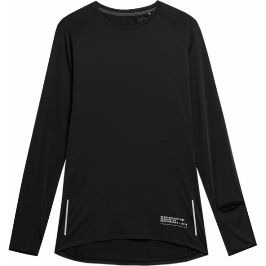 Zdjęcie produktu Longsleeve męski 4FSS23TFLOM078 4F Czarny