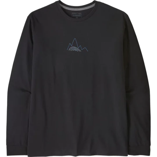 Zdjęcie produktu Longsleeve męski Berm Logo Responsibili-Tee Patagonia Czarny