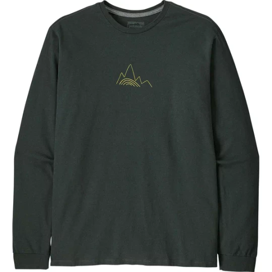 Zdjęcie produktu Longsleeve męski Berm Logo Responsibili-Tee Patagonia Zielony
