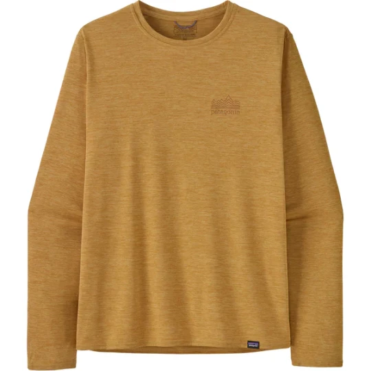 Zdjęcie produktu Longsleeve męski Capilene Cool Daily Graphic Patagonia Żółty
