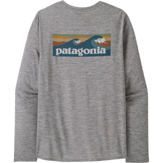 Zdjęcie produktu Longsleeve męski Capilene Cool Daily Graphic Patagonia Szary