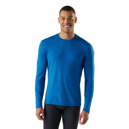Zdjęcie produktu Longsleeve męski Classic Thermal Merino Base Layer Crew Boxed SmartWool Niebieski