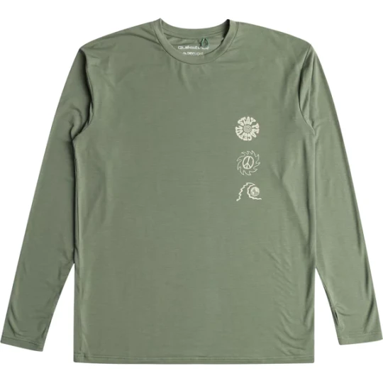Zdjęcie produktu Longsleeve męski Coastal Run Quiksilver Zielony