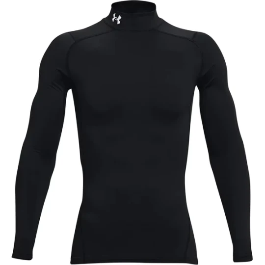 Zdjęcie produktu Longsleeve męski ColdGear Compression Mock Under Armour Czarny