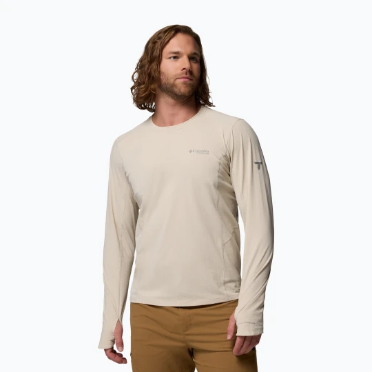 Zdjęcie produktu Longsleeve męski Columbia Diamond Peak Pro Crew dark stone Szary