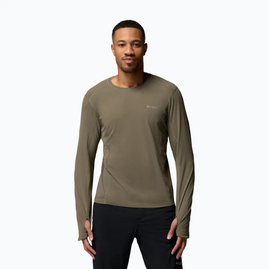 Zdjęcie produktu Longsleeve męski Columbia Diamond Peak Pro Crew stone green