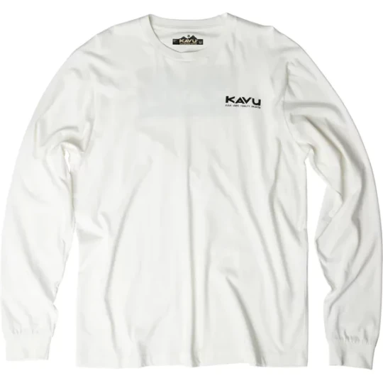 Zdjęcie produktu Longsleeve męski Etch Art KAVU Biały