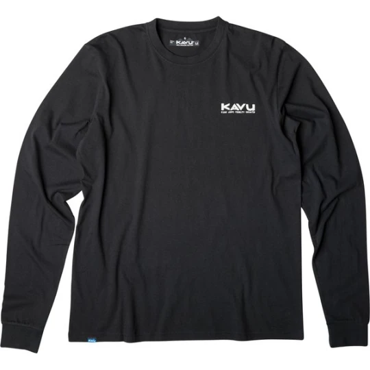 Zdjęcie produktu Longsleeve męski Etch Art KAVU Czarny
