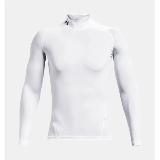 Zdjęcie produktu Longsleeve męski HeatGear Armour Comp Mock Under Armour Biały