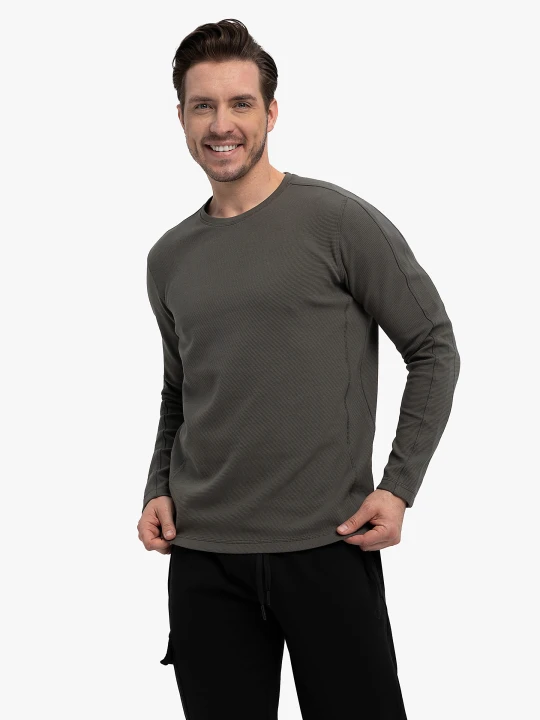 Zdjęcie produktu Longsleeve męski L-FAR Volcano Szary