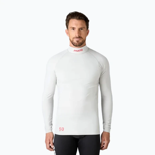 Zdjęcie produktu Longsleeve męski Musto Flexlite Cooling platinum Beżowy