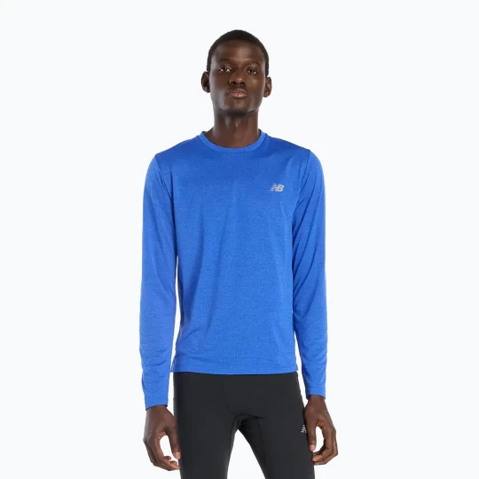 Zdjęcie produktu Longsleeve męski New Balance Athletics blue gemstone