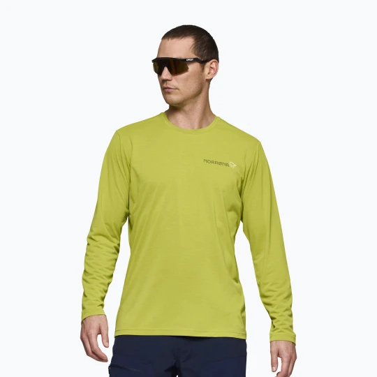 Zdjęcie produktu Longsleeve męski NORRONA Femund Tech golden lime Norrøna Zielony