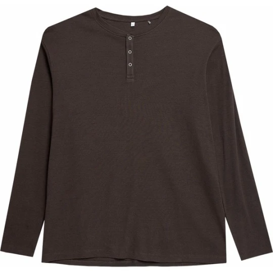 Zdjęcie produktu Longsleeve męski OTHAW23TLONM186 Outhorn Brązowy