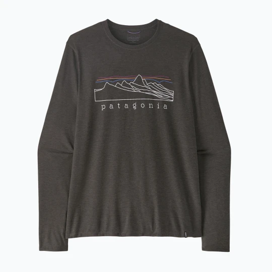 Zdjęcie produktu Longsleeve męski Patagonia Cap Cool Trail Stratapeaks ink black