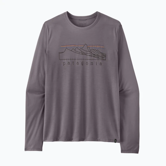 Zdjęcie produktu Longsleeve męski Patagonia Cap Cool Trail Stratapeaks may grey