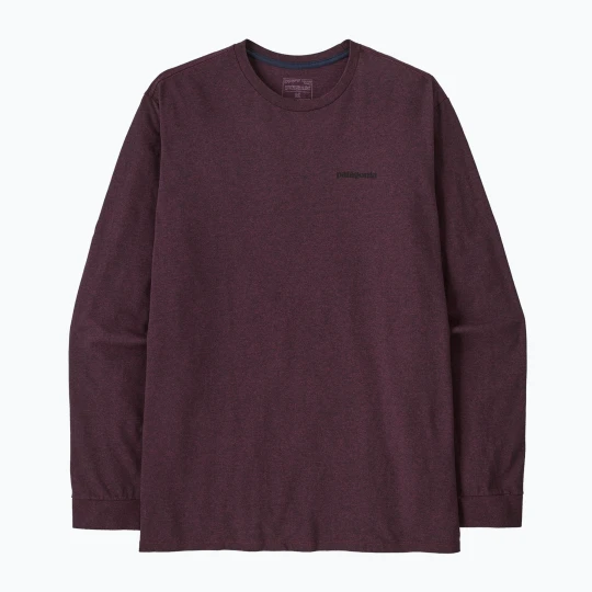 Zdjęcie produktu Longsleeve męski Patagonia P-6 Logo Responsibili berry fig Fioletowy