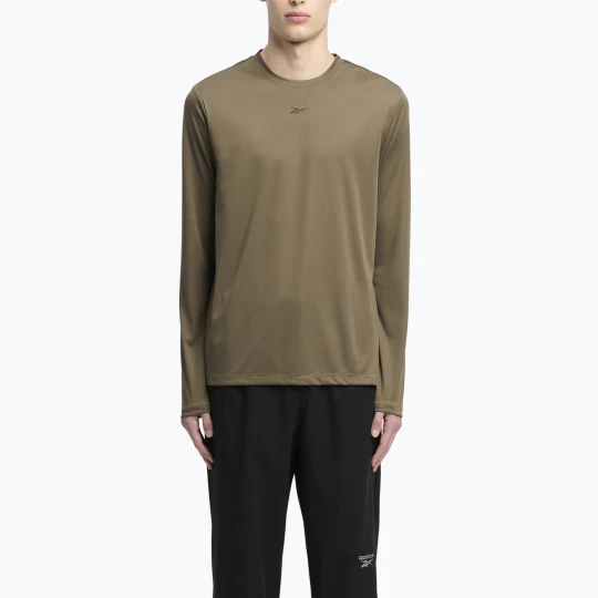 Zdjęcie produktu Longsleeve męski Reebok Id Train Tech Tee army green