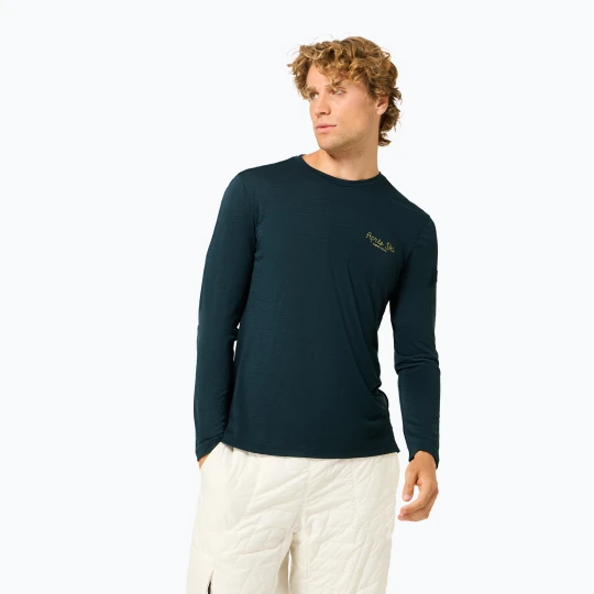 Zdjęcie produktu Longsleeve męski super.natural Apres Ski blueberry / various