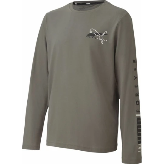 Zdjęcie produktu Longsleeve młodzieżowy Alpha LS Puma Szary