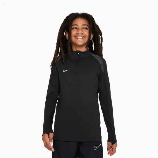 Zdjęcie produktu Longsleeve piłkarski dziecięcy Nike Dri-FIT Strike Jr black / black / anthracite / white