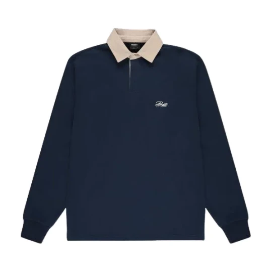 Zdjęcie produktu Longsleeve polo męski Long Polo Dimes Prosto Granatowy