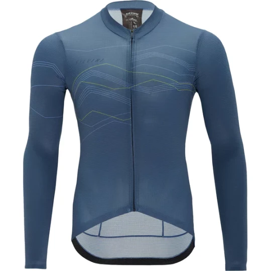 Zdjęcie produktu Longsleeve rowerowy męski Valfuro Silvini Granatowy