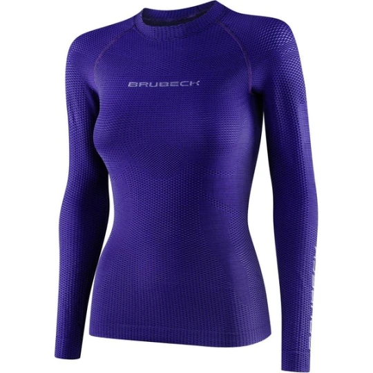 Zdjęcie produktu Longsleeve termoaktywny damski 3D Pro Brubeck Fioletowy
