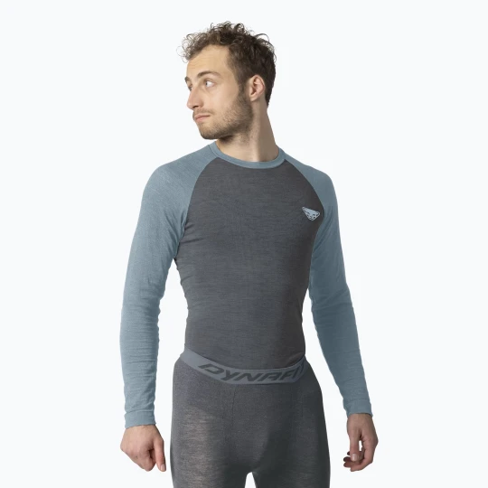 Zdjęcie produktu Bluza termoaktywna męska DYNAFIT Tour Light Merino smoke blue Szary