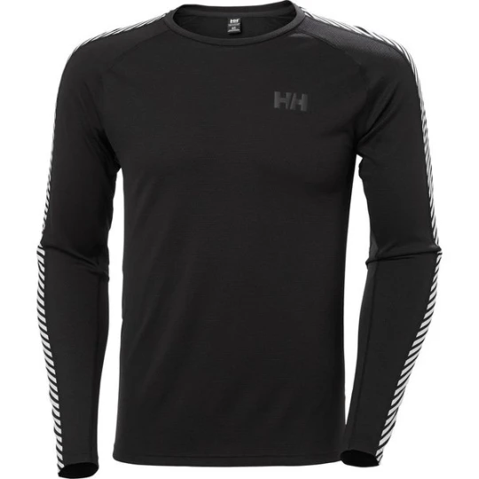 Zdjęcie produktu Longsleeve termoaktywny męski Lifa Active Stripe Crew Helly Hansen Czarny