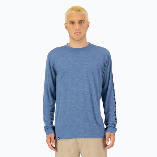 Zdjęcie produktu Bluza termoaktywna męska Mons Royale Zephyr Tencel steel blue