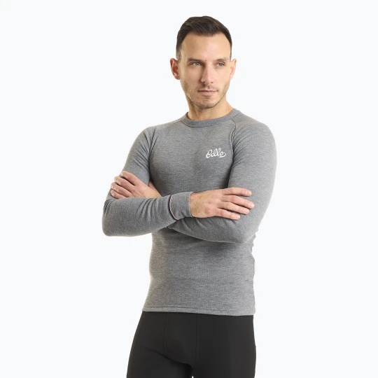 Zdjęcie produktu Bluza termoaktywna męska ODLO Active Warm Originals Bl Top Crew Neck odlo steel grey melange