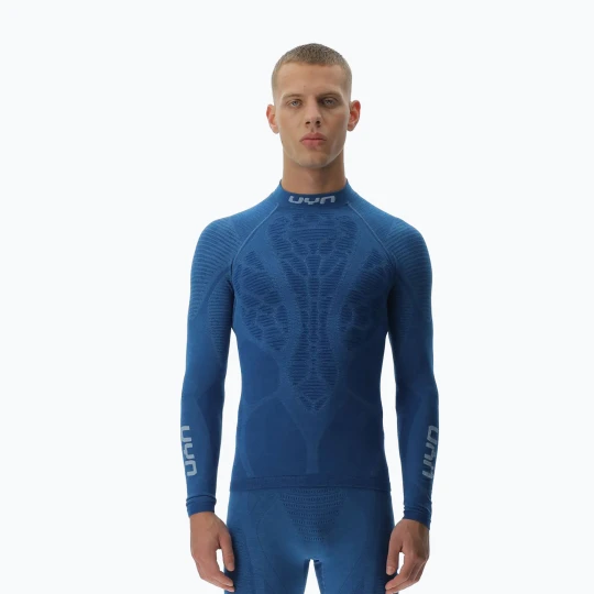Zdjęcie produktu Bluza termoaktywna męska UYN Elevatyon Biomorph Turtle Neck blue atoll