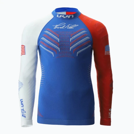 Zdjęcie produktu Bluza termoaktywna męska UYN Natyon 3.0 USA Bode Miller LS Turtle Neck usa Niebieski