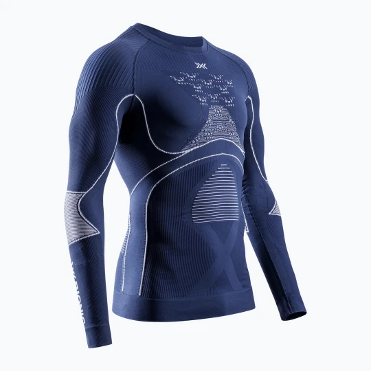 Zdjęcie produktu Bluza termoaktywna męska X-Bionic Energy Accumulator 4.0 marine / optical white Niebieski
