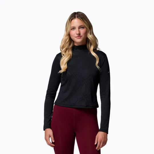 Zdjęcie produktu Longsleeve trekkingowy damski Columbia Granite Point Turtleneck black