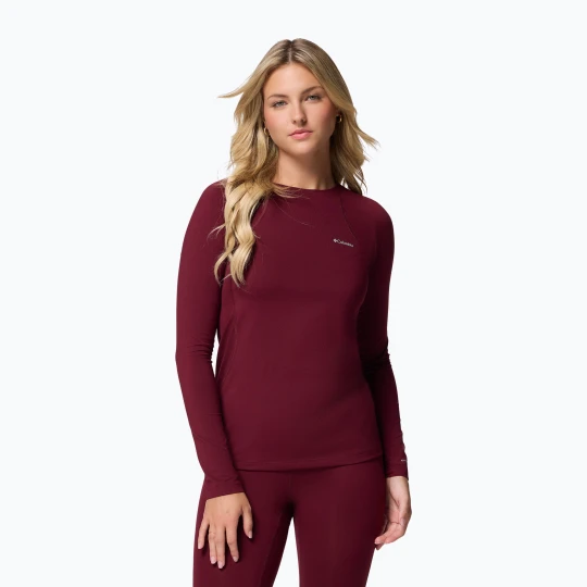Zdjęcie produktu Bluza termoaktywna damska Columbia Midweight Stretch rich wine Bordowy