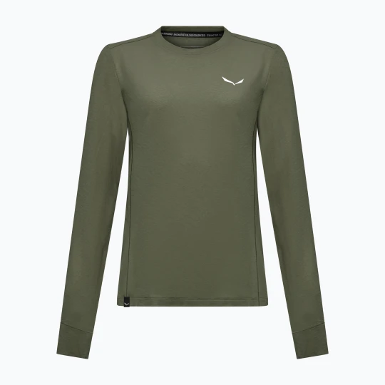 Zdjęcie produktu Longsleeve trekkingowy damski Salewa Puez Dry dark olive Zielony