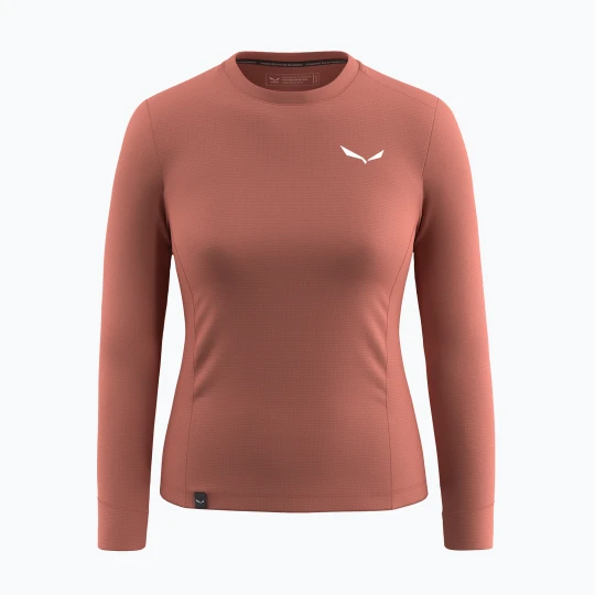 Zdjęcie produktu Longsleeve trekkingowy damski Salewa Puez Dry etruscan red Różowy