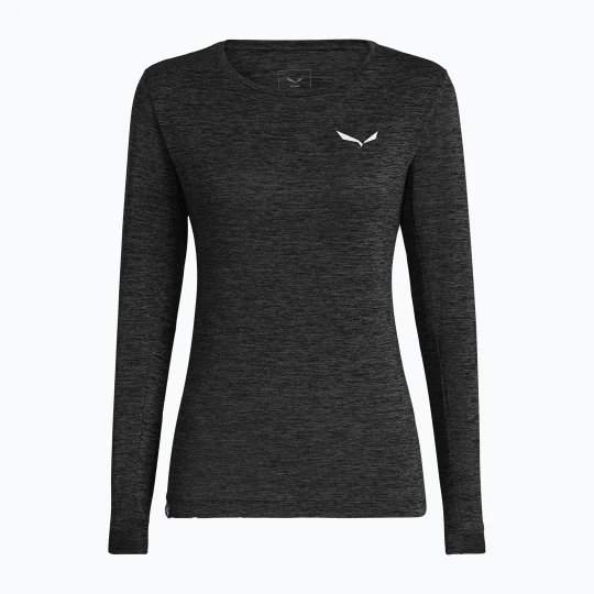 Zdjęcie produktu Longsleeve trekkingowy damski Salewa Puez Melange Dry black out melange