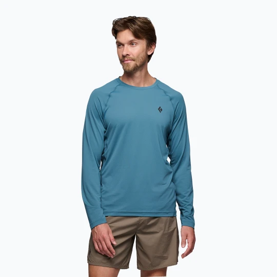 Zdjęcie produktu Longsleeve trekkingowy męski Black Diamond Alpenglow Crew creek blue