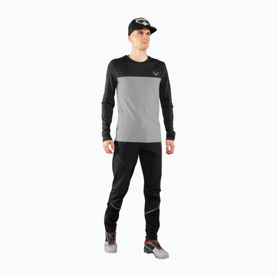 Zdjęcie produktu Longsleeve trekkingowy męski DYNAFIT Traverse S-Tech black out alloy Szary