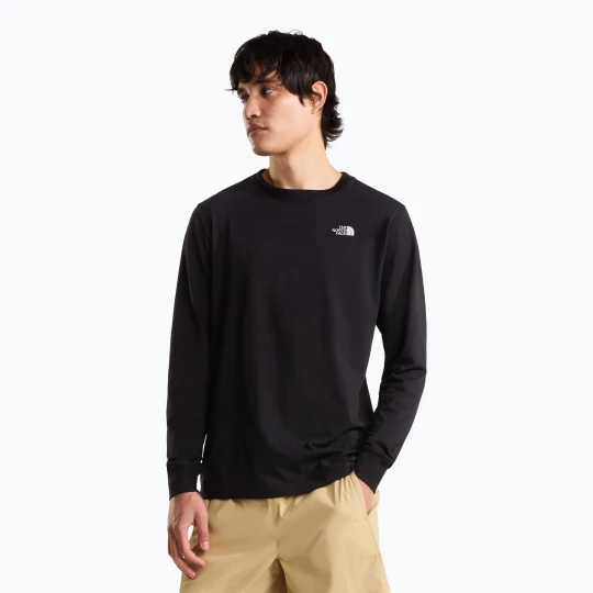 Zdjęcie produktu Longsleeve trekkingowy męski The North Face Evolution Simple Dome Regular tnf black