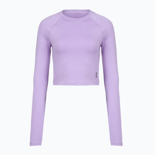 Zdjęcie produktu Longsleeve treningowy damski On Studio Long-T Crop bloom Fioletowy