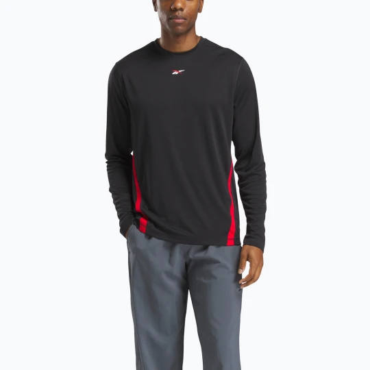 Zdjęcie produktu Longsleeve treningowy męski Reebok Id Train Energy Tech Tee black