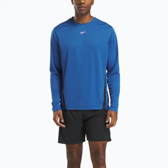 Zdjęcie produktu Longsleeve treningowy męski Reebok Id Train Energy Tech Tee twilight blue