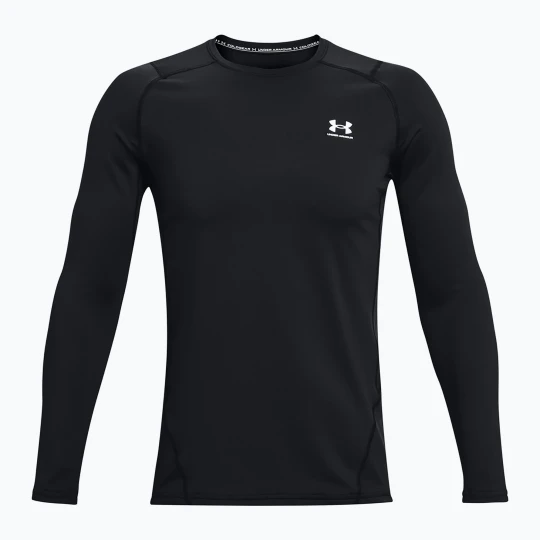 Zdjęcie produktu Longsleeve treningowy męski Under Armour CG Armour Fitted Crew black / white
