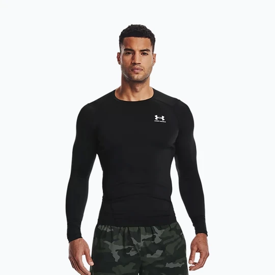 Zdjęcie produktu Longsleeve treningowy męski Under Armour HG Armour Comp black / white