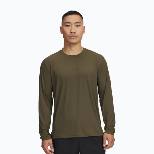 Zdjęcie produktu Longsleeve treningowy męski Under Armour Project Rock Iso Chill expedition green / baroque green